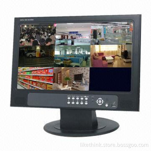 8CH Standalone DVRs with 15.6-inch LCD Monitor, Touchscreen and 8CH Audio, Video Input